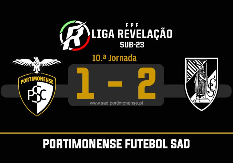 SUB23: PORTIMONENSE 1 X VITÓRIA SC 2