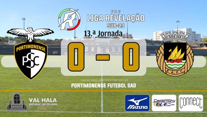 SUB23: PORTIMONENSE 0 - RIO AVE 0 