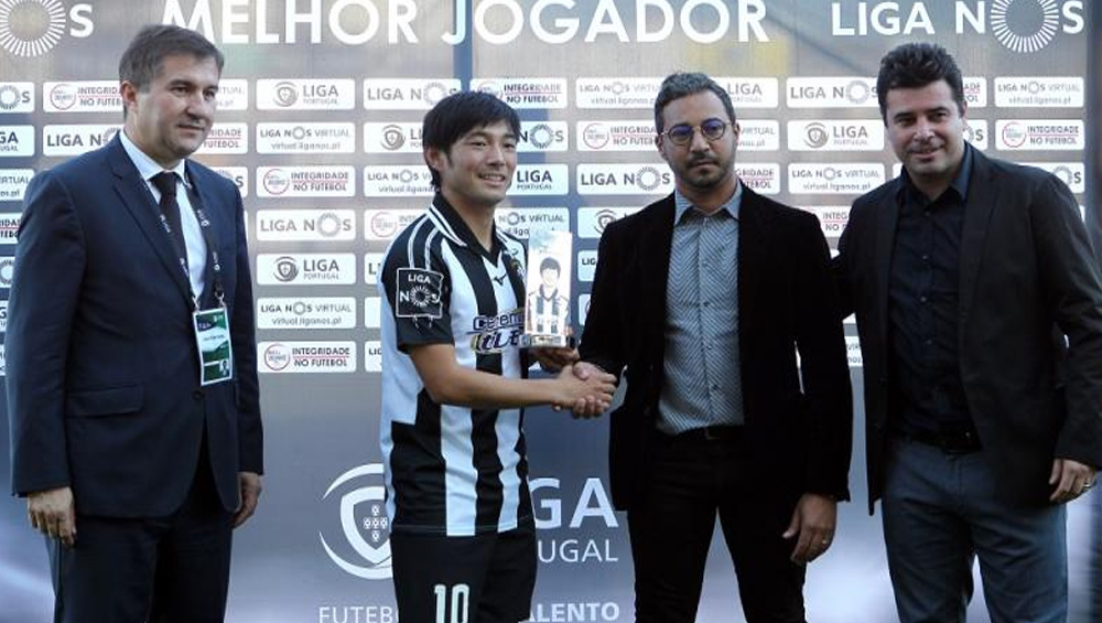 NAKAJIMA ELEITO O MELHOR DE SETEMBRO
