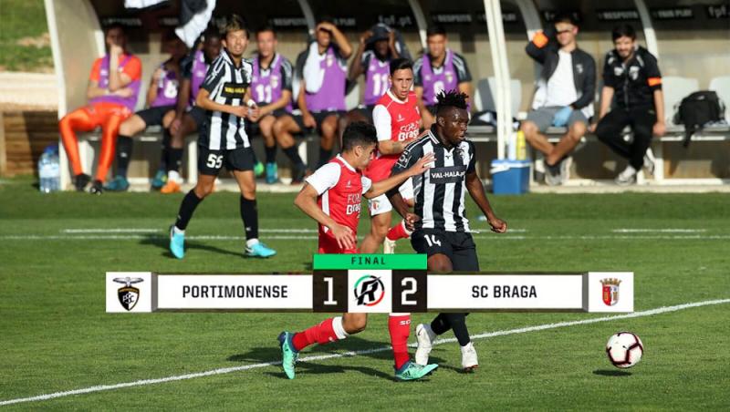 SUB-23 PORTIMONENSE 1 - SC BRAGA 2