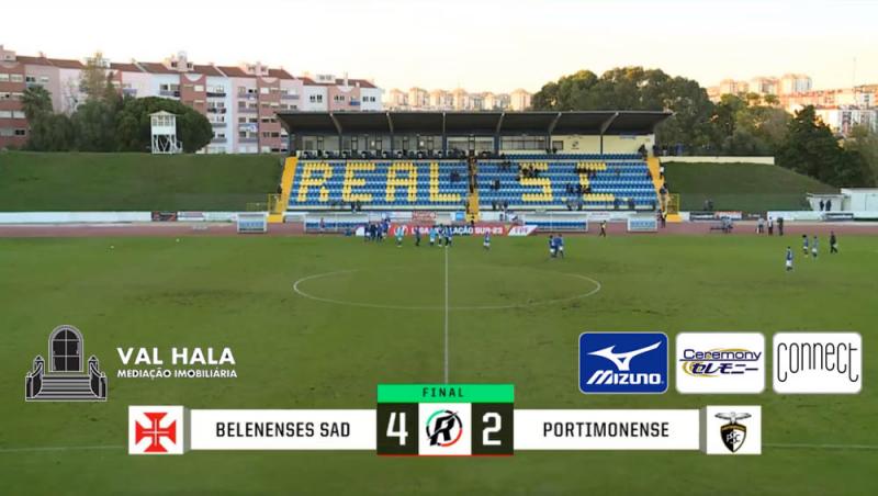 SUB-23: BELENENSES 4 - PORTIMONENSE 2