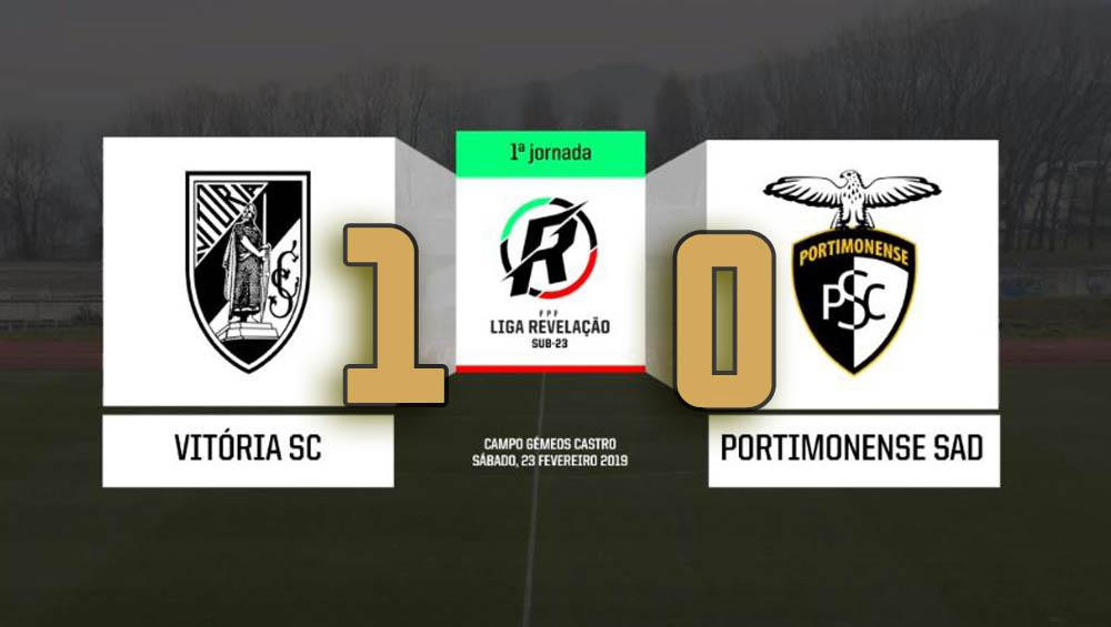 SUB-23: VITÓRIA SC 1-0 PORTIMONENSE