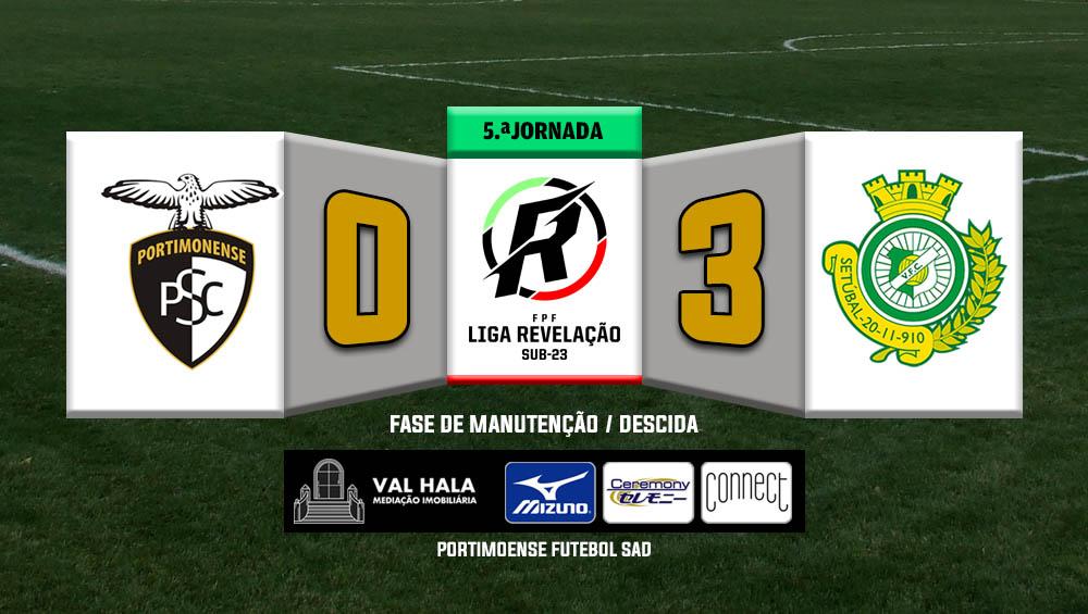  PORTIMONENSE 0 - VITÓRIA FC 3