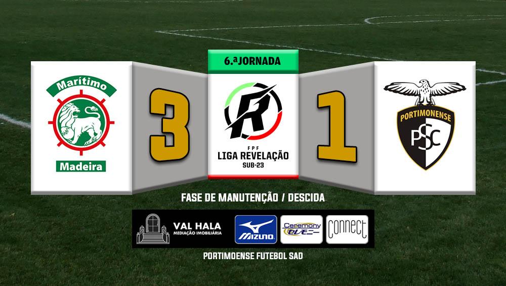 MARITIMO 3 - PORTIMONENSE 1