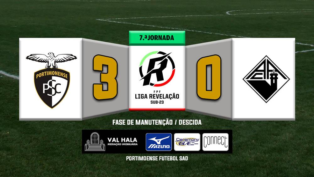 PORTIMONENSE 3 - ACADÉMICA 0