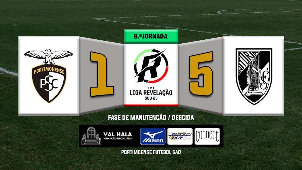 PORTIMONENSE 1 - VITÓRIA SC 5