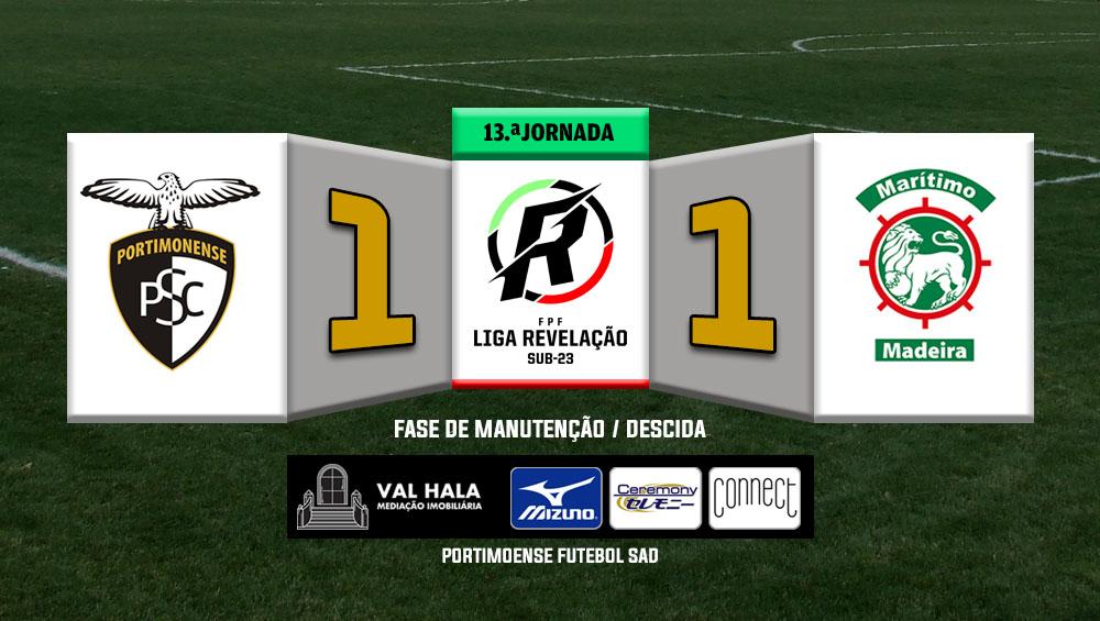PORTIMONENSE 1 - MARÍTIMO 1