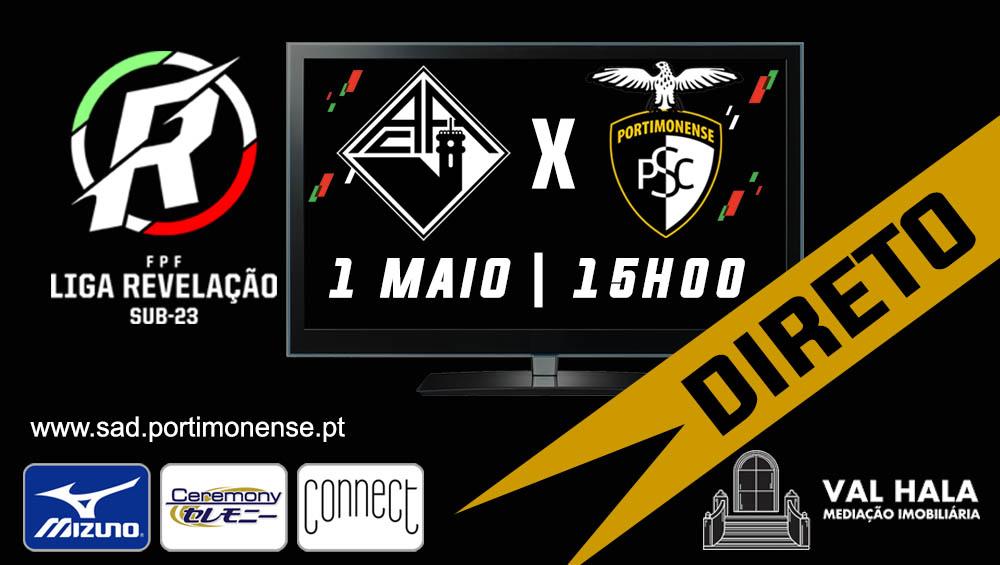 PORTIMONENSE EM COIMBRA ESTA QUARTA-FEIRA