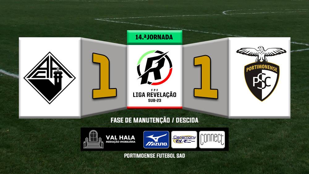 ACADÉMICA DE COIMBRA 1 - PORTIMONENSE 1