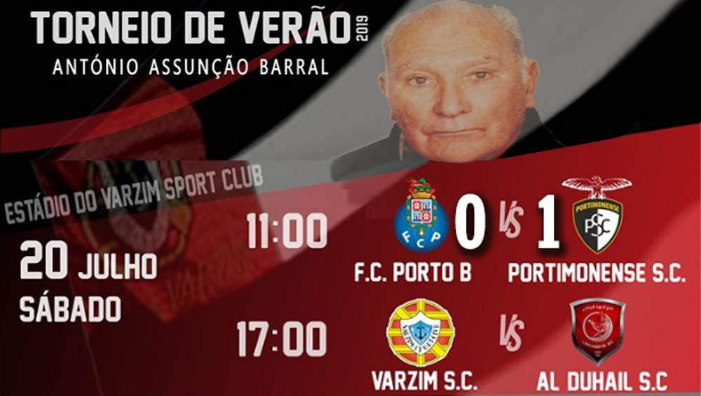 SUB 23 NA FINAL DO TORNEIO ANTÓNIO ASSUNÇÃO BARRAL