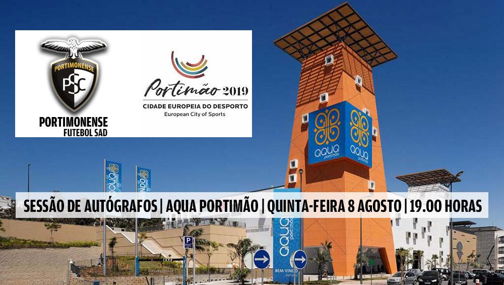 SESSÃO DE AUTÓGRAFOS E OFERTA DE BILHETES PARA 0 PORTIMONENSE VS BELENENSES