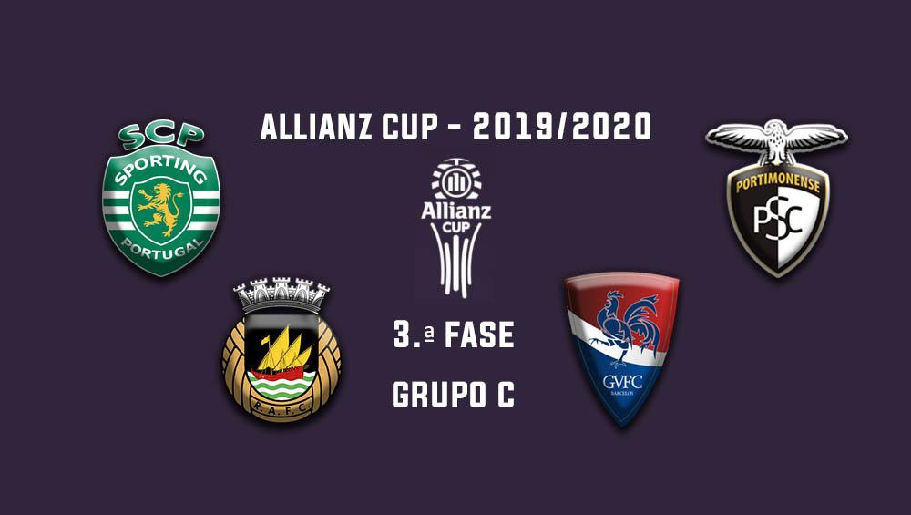 SORTEIO DA 3.ª FASE DA ALLIANZ CUP