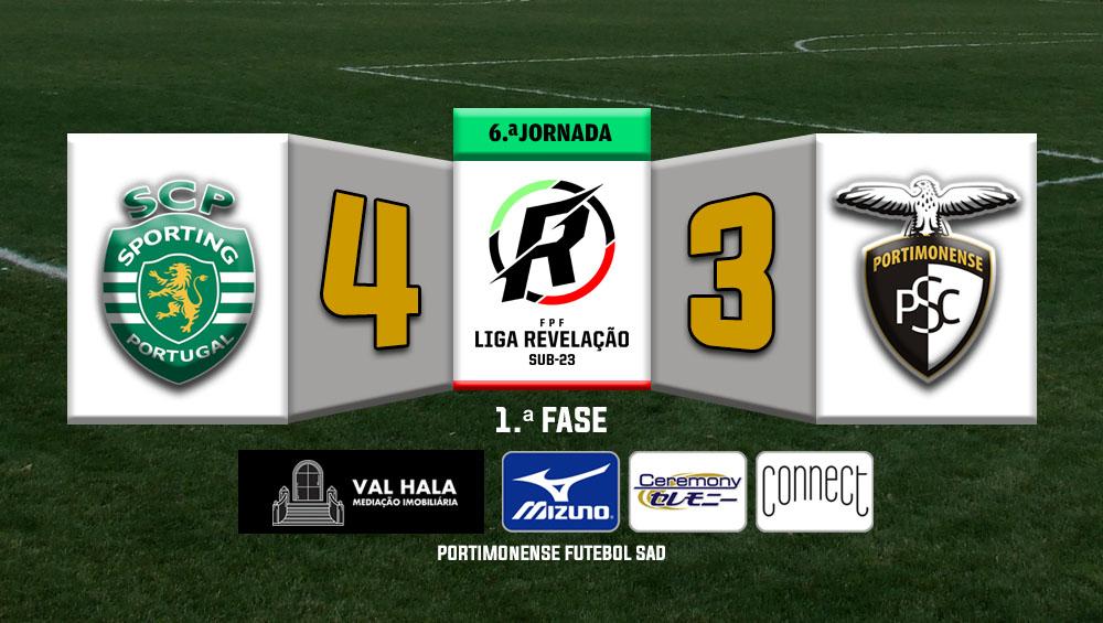 SPORTING 4 - PORTIMONENSE 3