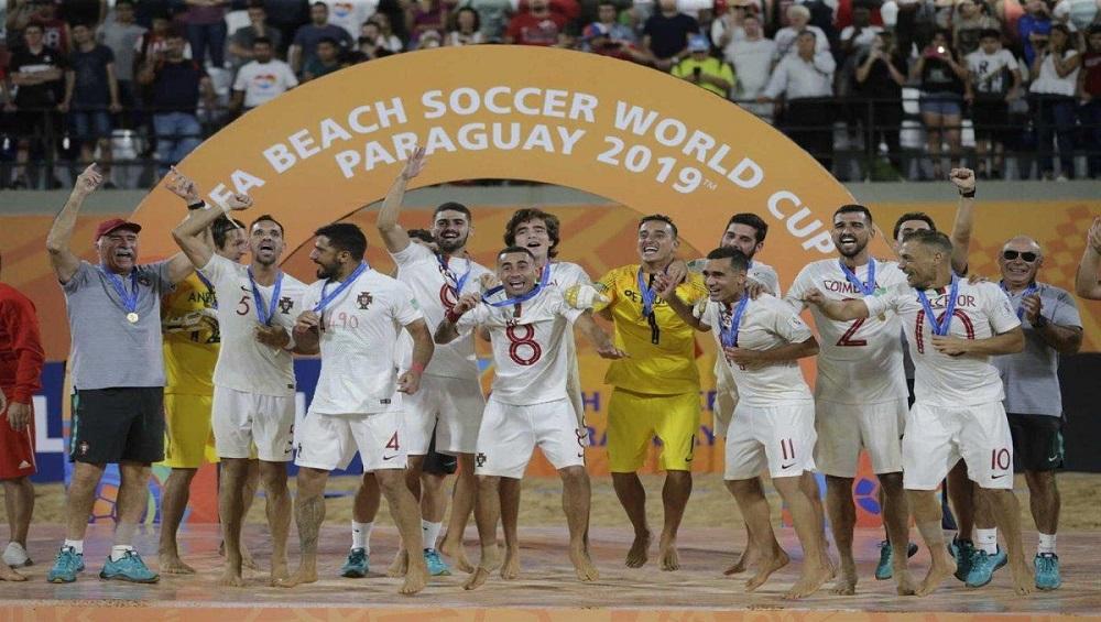 PORTUGAL É CAMPEÃO MUNDIAL DE FUTEBOL DE PRAIA