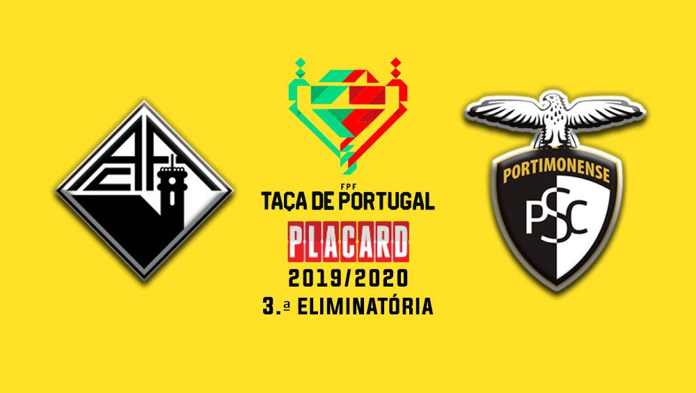 PORTIMONENSE EM COIMBRA PARA A TAÇA DE PORTUGAL
