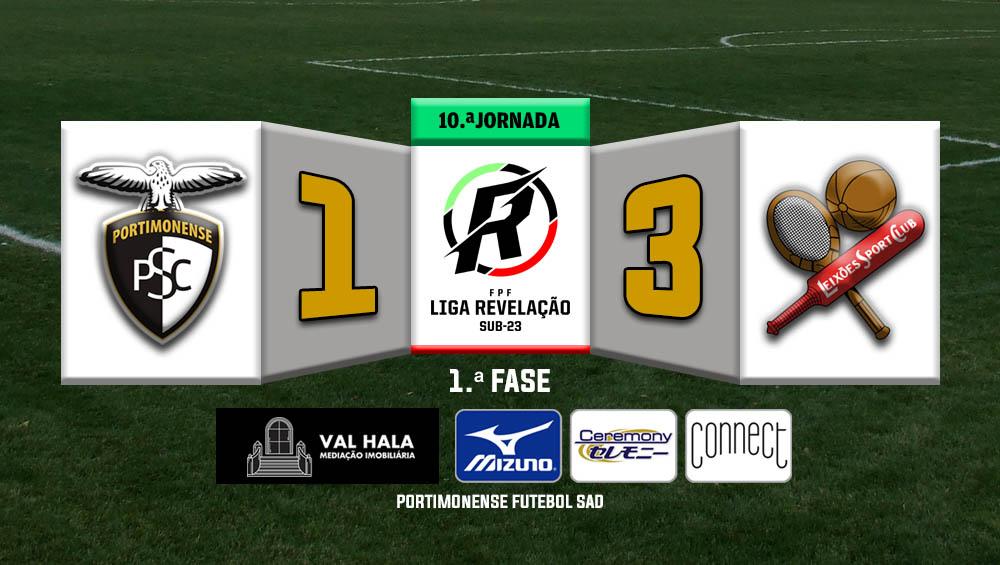 PORTIMONENSE 1 - LEIXÕES 3