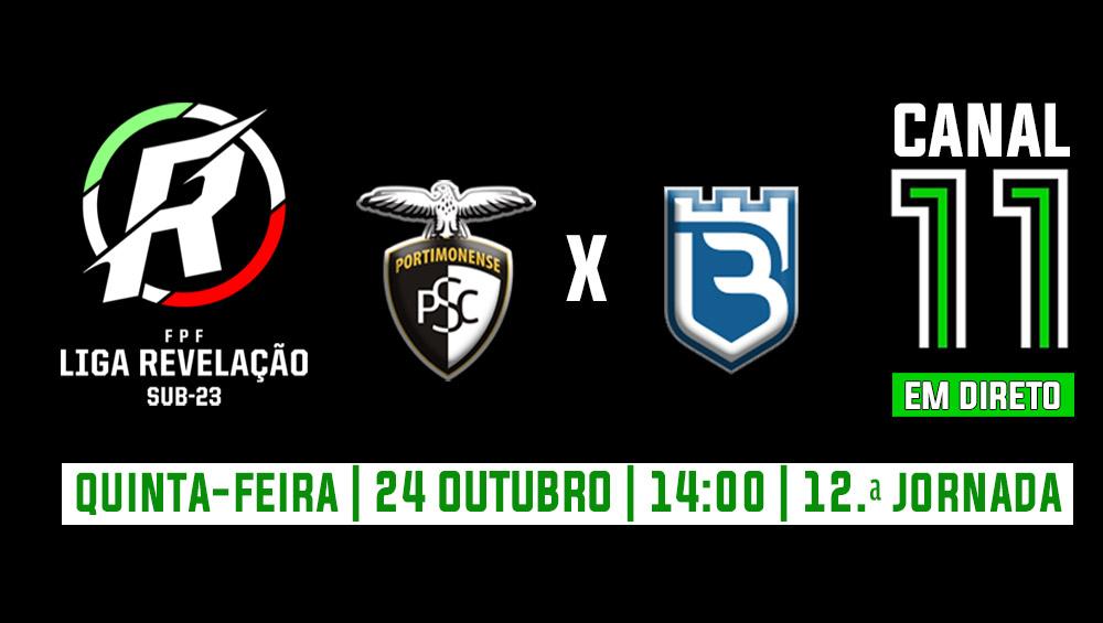 PORTIMONENSE RECEBE O BELENENSES ESTA QUINTA FEIRA