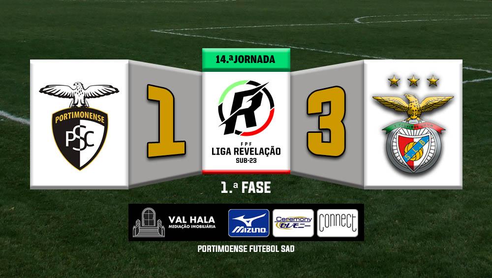 PORTIMONENSE 1 - BENFICA 3