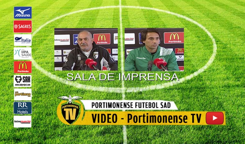 PORTIMONENSE 4 - SPORTING 0: SALA IMPRENSA