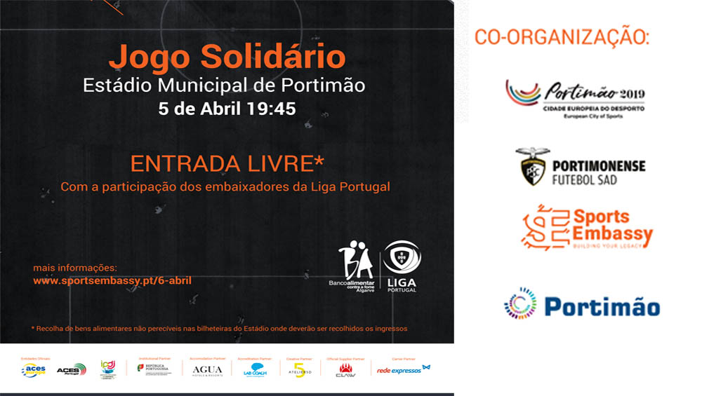 JOGO SOLIDÁRIO ESTA SEXTA FEIRA