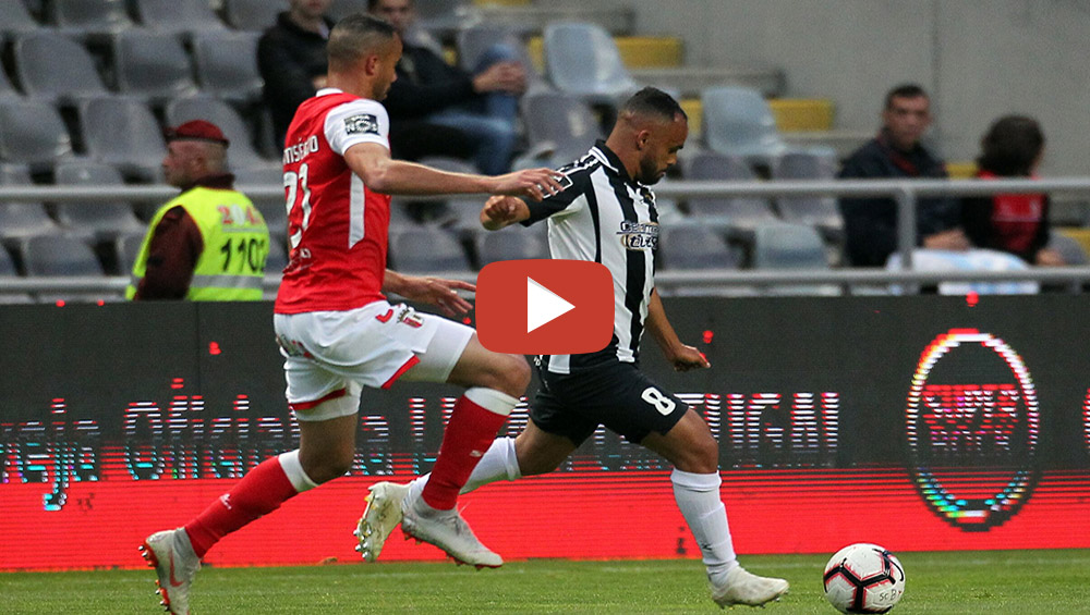 SC BRAGA 2-0 PORTIMONENSE: RESUMO