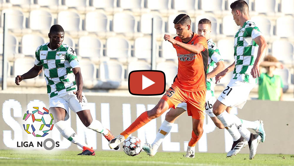 LIGA NOS (4.ªJ): RESUMO MOREIRENSE FC 1-0 PORTIMONENSE