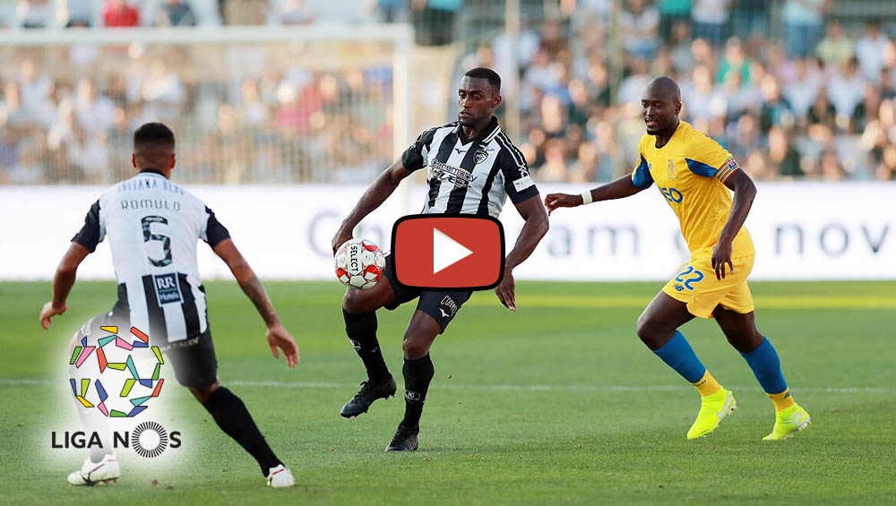  LIGA NOS (5.ªJ): RESUMO PORTIMONENSE 2-3 FC PORTO