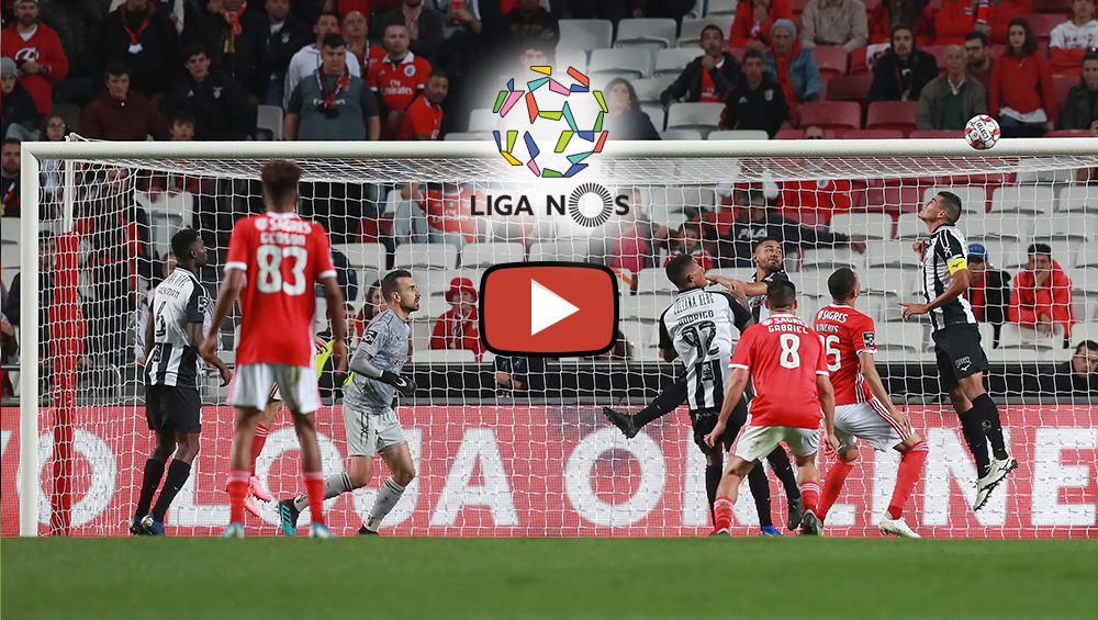 LIGA NOS (9ªJ): RESUMO BENFICA 4-0 PORTIMONENSE