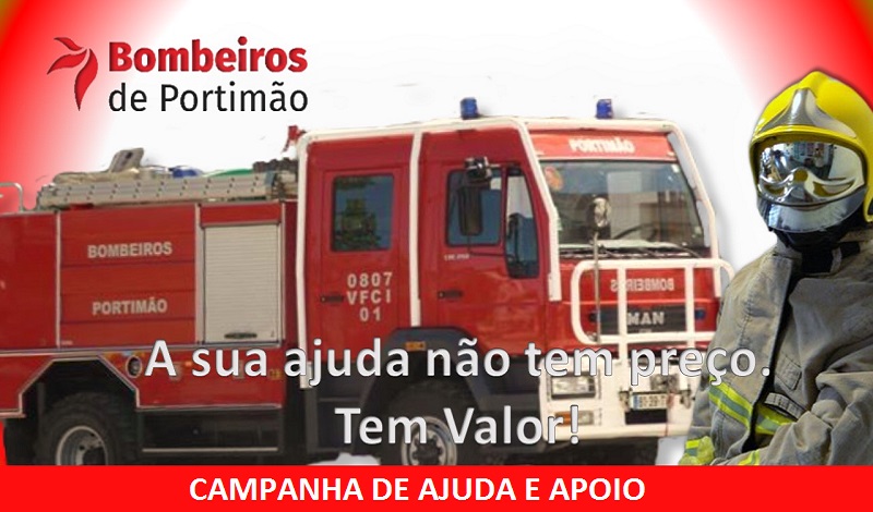 SAD DO PORTIMONENSE COLABORA NA CAMPANHA DE AJUDA AOS BOMBEIROS VOLUNTÁRIOS DE PORTIMÃO