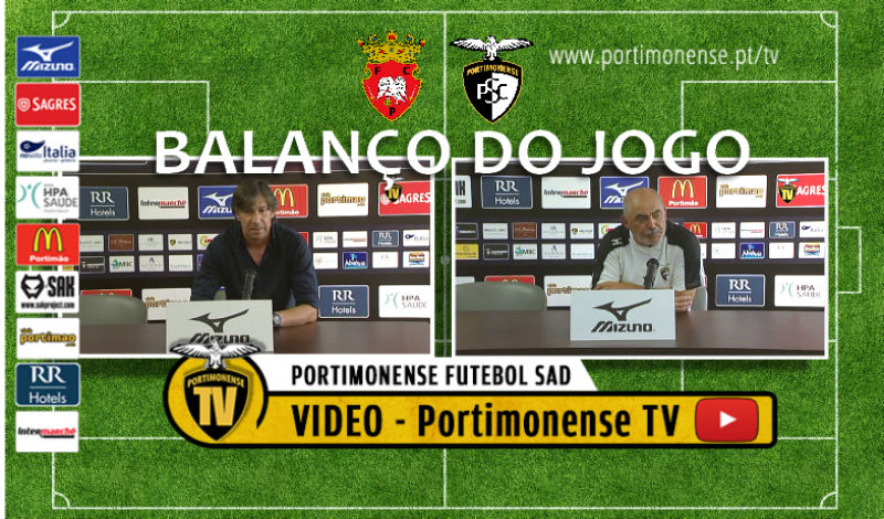 BALANÇO DO JOGO COM O PENAFIEL