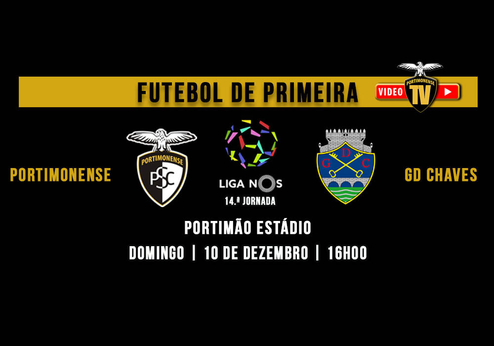 PORTIMONENSE RECEBE O GD CHAVES ESTE DOMINGO