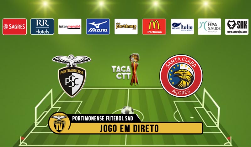 PORTIMONENSE - SANTA CLARA, PARA A TAÇA CTT