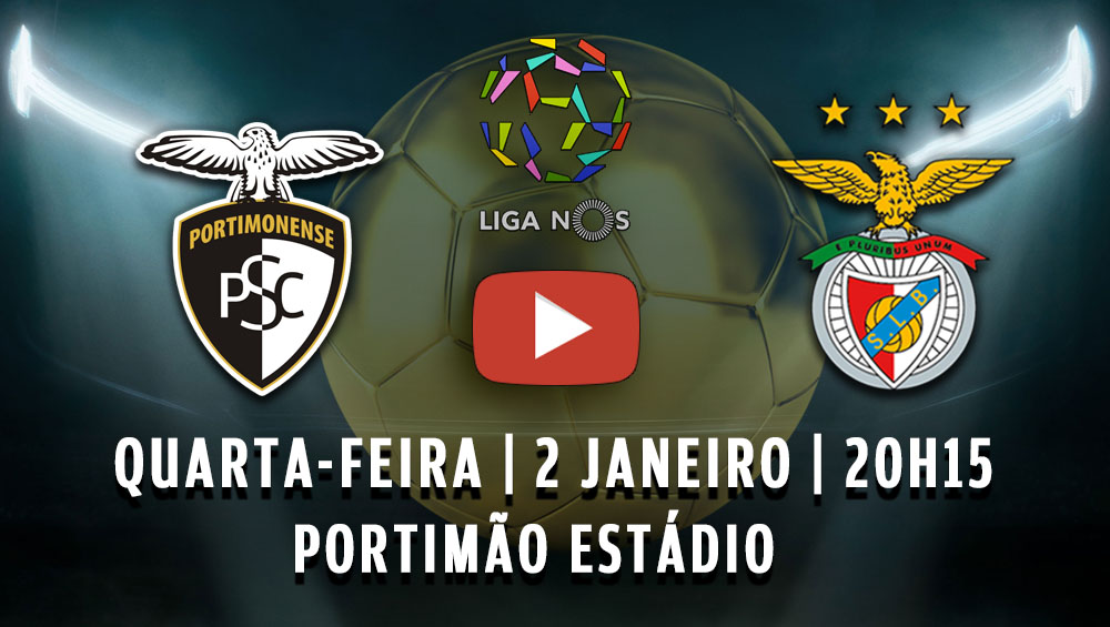 PORTIMONENSE - BENFICA A 2 DE JANEIRO