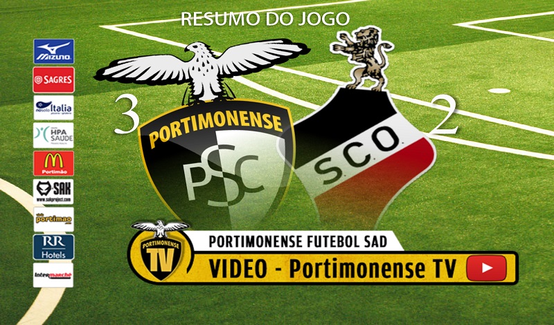 PORTIMONENSE 3 - OLHANENSE 2: RESUMO DO JOGO E SALA DE IMPRENSA