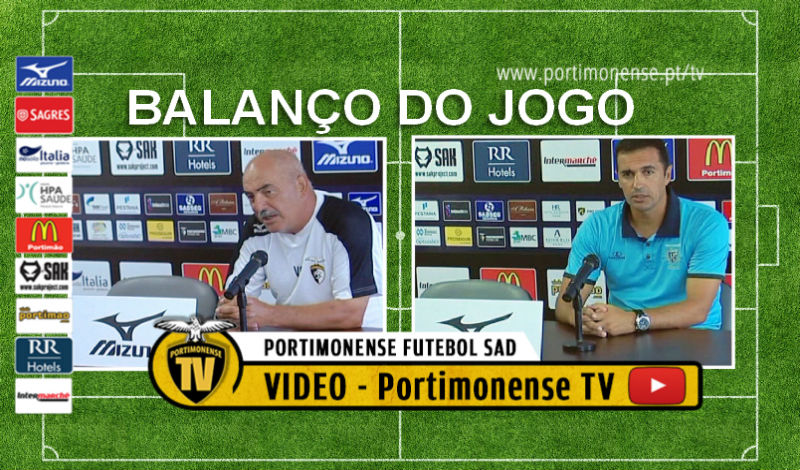 PORTIMONENSE 2 - UNIÃO 0: SALA DE IMPRENSA 