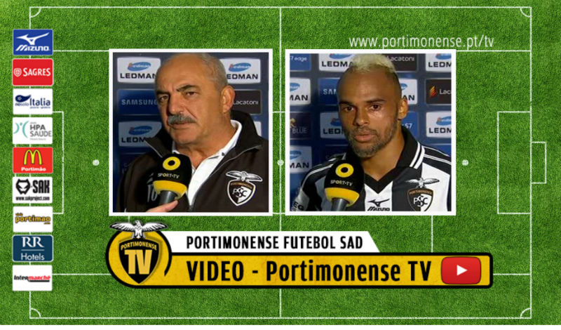 JOGO GIL VICENTE - PORTIMONENSE: flash interview