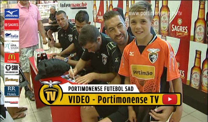 SESSÃO DE AUTÓGRAFOS NO INTERMARCHE DE PORTIMAO