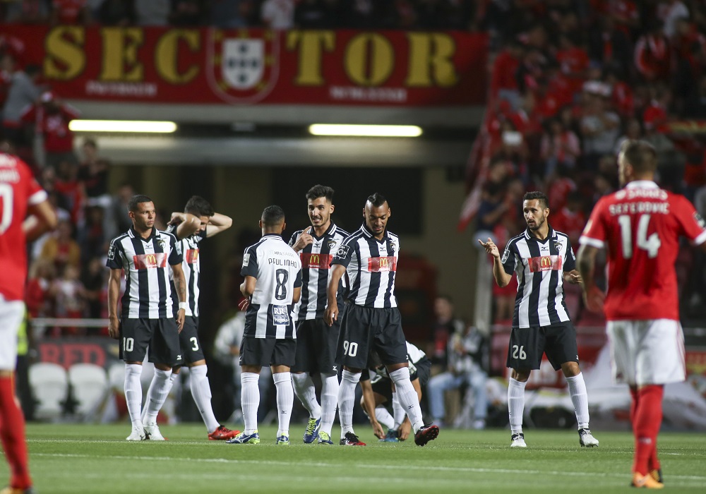 BENFICA - PORTIMONENSE ESTA QUARTA FEIRA