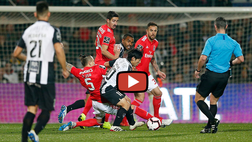 PORTIMONENSE 2 - 0 BENFICA: RESUMO