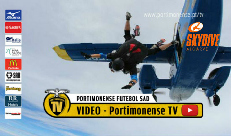 Dia 14 de Agosto Aniversário Portimonense SC com a Skydive !