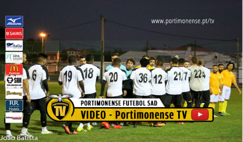 PORTIMONENSE NO JOGO DE APRESENTAÇÃO DO LAGOA