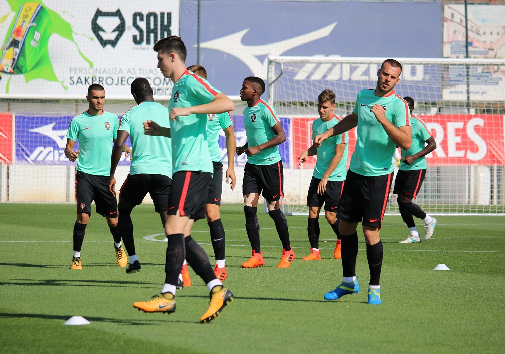 PORTUGAL PREPARA JOGO COM ITÁLIA