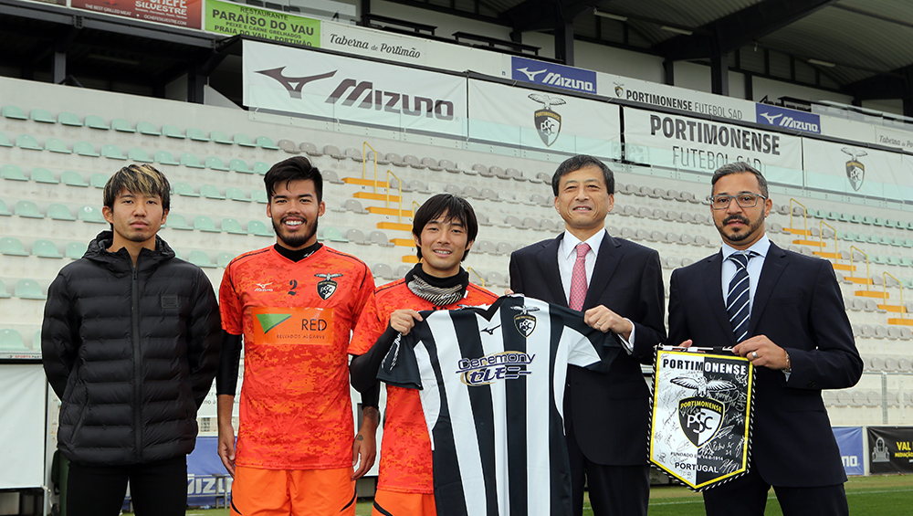 GRANDE HONRA RECEBER O EMBAIXADOR DO JAPÃO EM VISITA AO NOSSO PORTIMONENSE