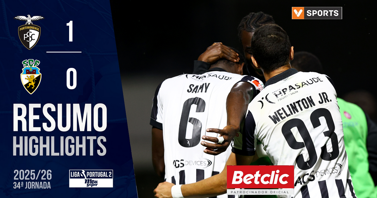 Resumo do jogo | Portimonense 1 - 0 Farense