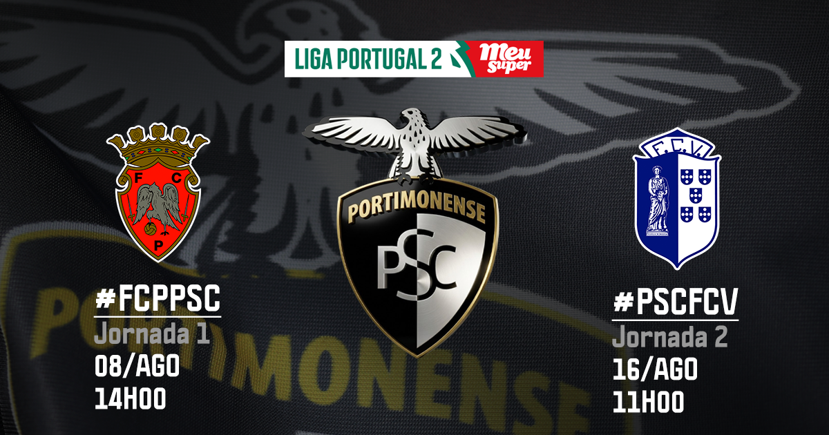 Definidos os horários das duas primeiras jornadas