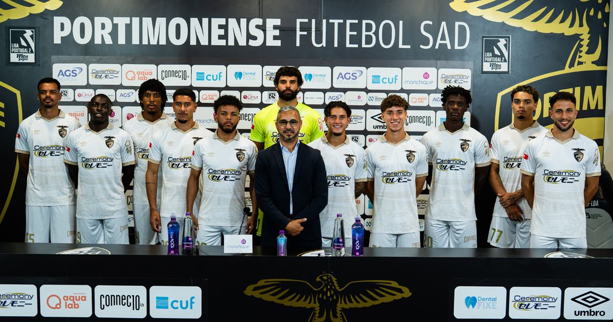 Portimonense apresenta reforços para a época 2026/2027