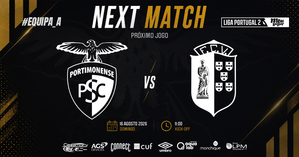 Portimonense recebe o FC Vizela no primeiro jogo da época em casa