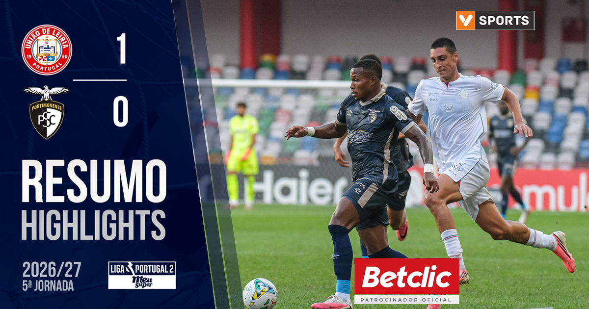 Resumo | U. Leiria 1 - 0 Portimonense