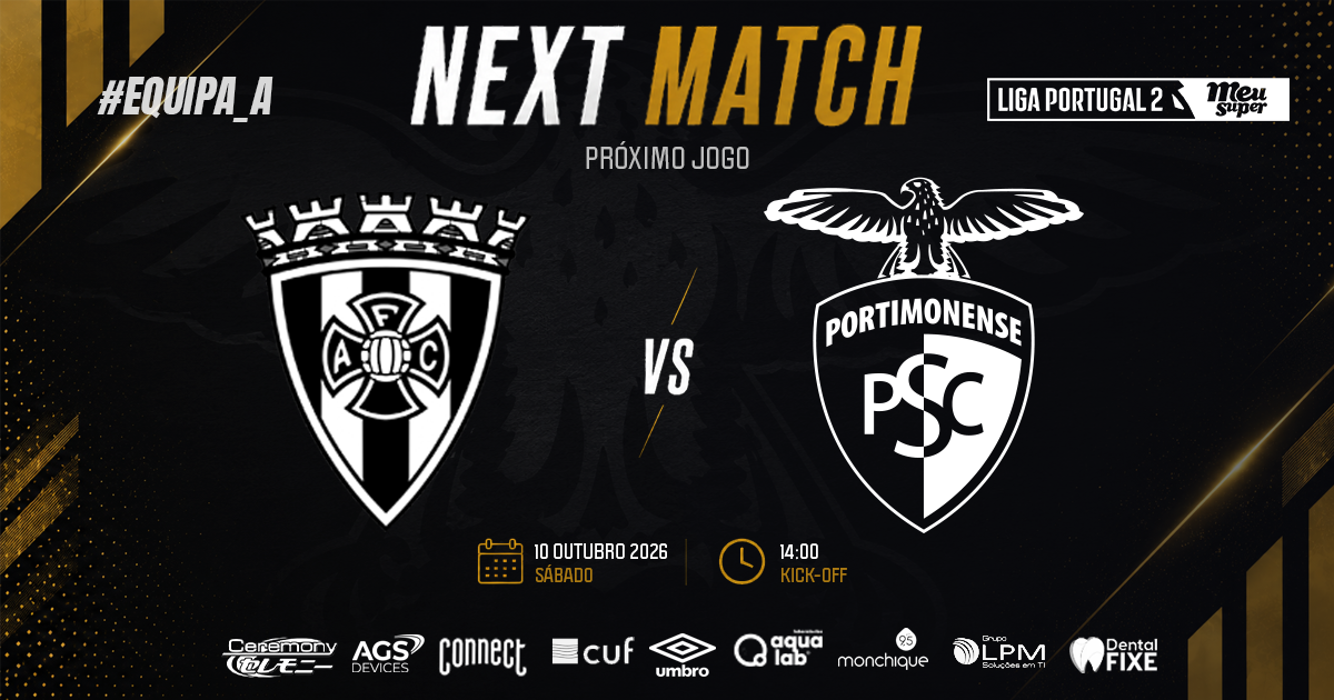 Portimonense ruma a Amarante para a 7.ª jornada
