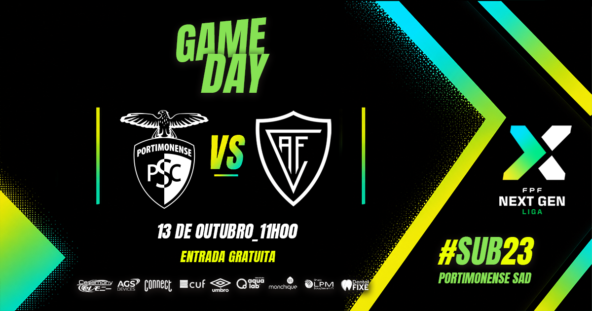 Sub-23 defrontam o Académico na 8ª jornada da Liga Next Gen